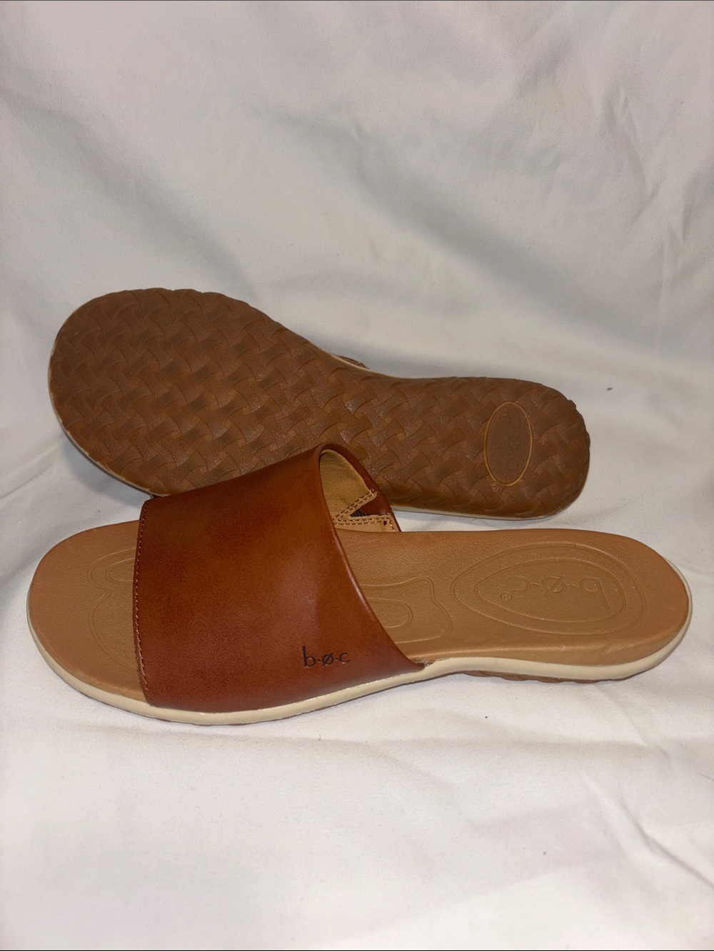 boc Brown Slide Sandals - Picture 4 of 5